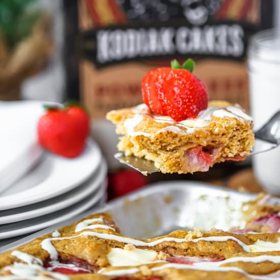 Strawberry Cream Cheese Pancake - Recipe photo by Honestfoodie_blog
