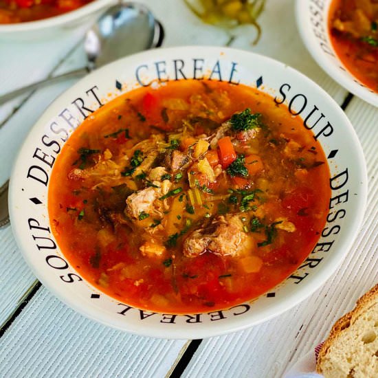 Oxtail and lamb neck soup - Recipe photo by ramonascuisine