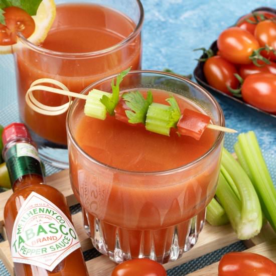 Spicy Tomato Juice Recipe - Recipe photo by healthyrecipes101