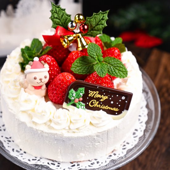 Fluffy Japanese Christmas Cake - Recipe photo by Sudachi Recipes
