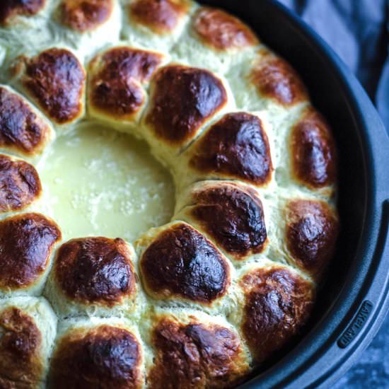 Camembert Bread - Recipe photo by tiffinandteaofficial
