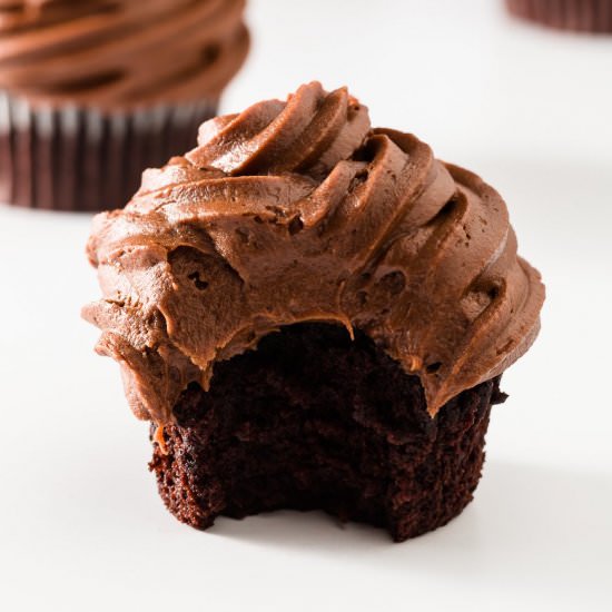 The Best Chocolate Cupcakes - Recipe photo by cupcakeproject