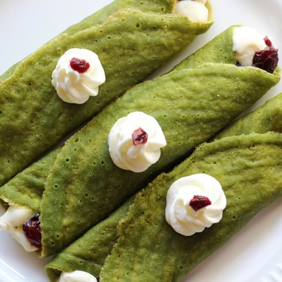 Whole wheat cream cheese wraps - Recipe photo by platefulofveggies