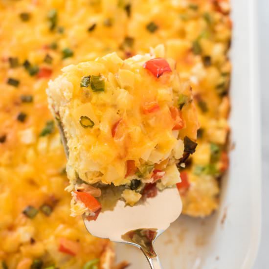 Hash Brown Egg Casserole - Recipe photo by buildyourbite