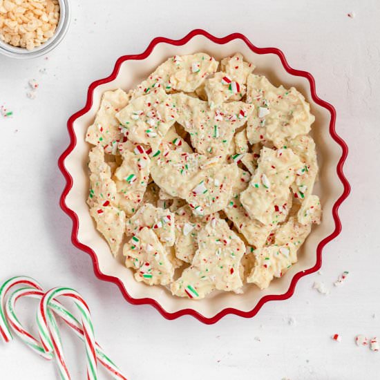 Crispy Peppermint Bark - Recipe photo by Donut Worry Be Healthy