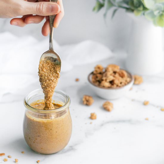 Homemade GRANOLA Butter - Recipe photo by Donut Worry Be Healthy