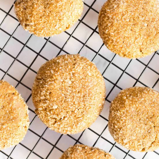 Chewy Molasses Cookies (GF, DF0 - Recipe photo by felicialim