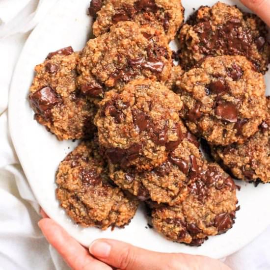 Cashew Butter Cookies (GF, Vegan) - Recipe photo by felicialim