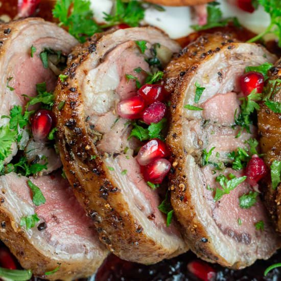 Lamb Loin Roast Recipe - Recipe photo by Healthy World Cuisine
