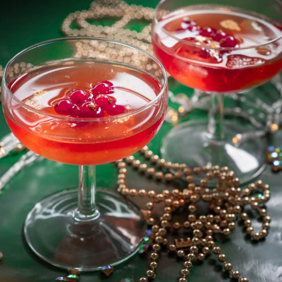 Cosmopolitan with red currants - Recipe photo by by Andrea Janssen