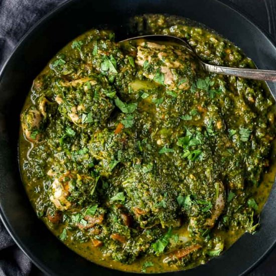 Chicken Saag - Recipe photo by Went Here 8 This