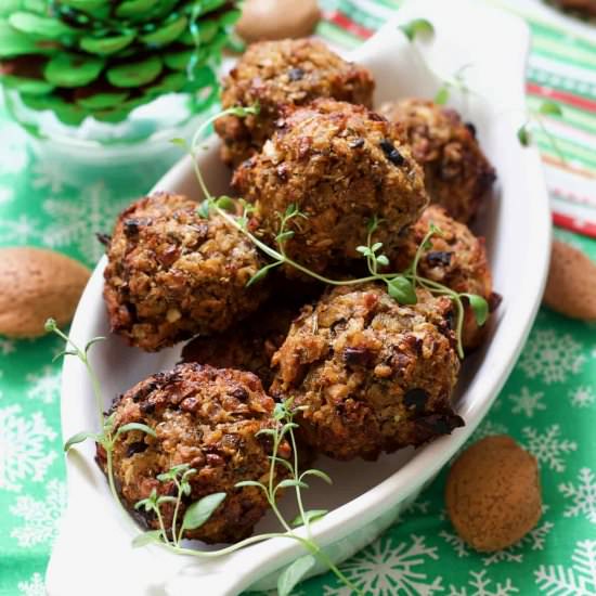 Sage and Onion Stuffing (Vegan) - Recipe photo by joskitchenlarder