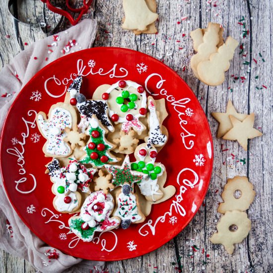 Easy christmas cutout cookies - Recipe photo by katethebaker