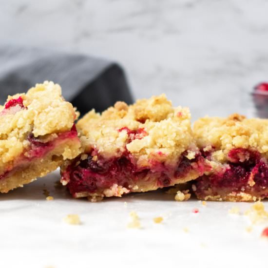 Cranberry Shortbread Bars - Recipe photo by gingersnapsbakingaffairs