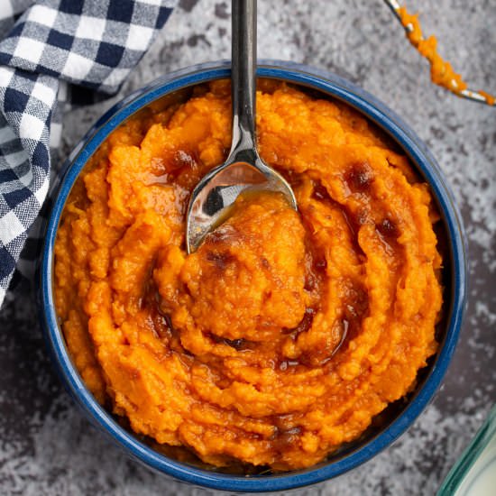 Brown Sugar Mashed Sweet Potatoes - Recipe photo by Lokness