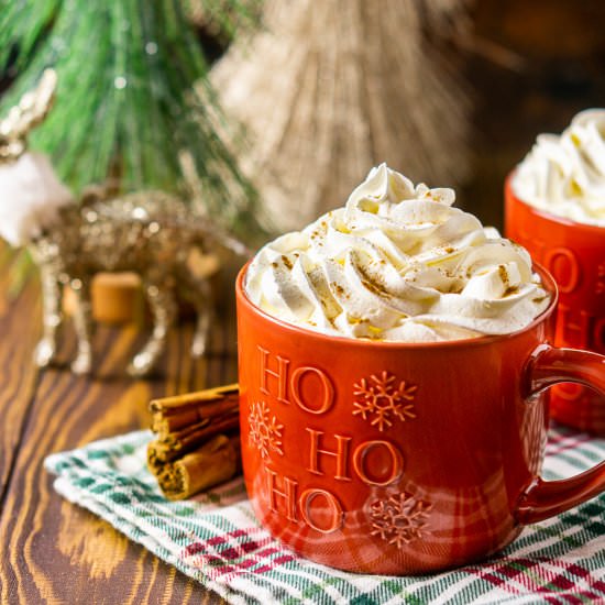 Gingerbread Latte - Recipe photo by Burrata and Bubbles