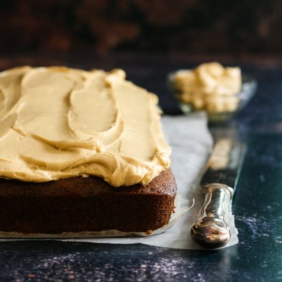 Gingerbread squares - Recipe photo by vanillafrost4