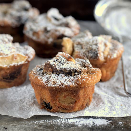 bread pudding muffins - Recipe photo by davebakes