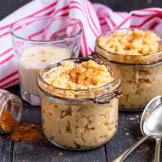 Eggnog Rice Pudding - Recipe photo by anniesnomsblog