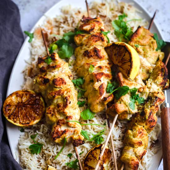 Tandoori Chicken Kebab - Recipe photo by tiffinandteaofficial