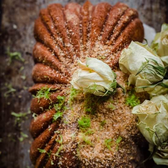 Lime and Coconut Cake - Recipe photo by tiffinandteaofficial