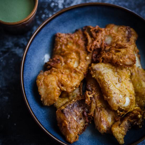 Fish Pakora - Recipe photo by tiffinandteaofficial