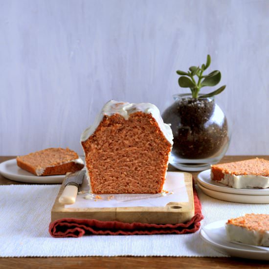 guava poppy seed quick bread - Recipe photo by davebakes