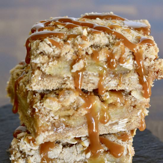 Fresh Apple Caramel Squares - Recipe photo by thisdelicioushouse