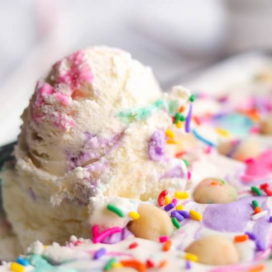 Sugar Cookie Dough Ice Cream - Recipe photo by A baJillian Recipes