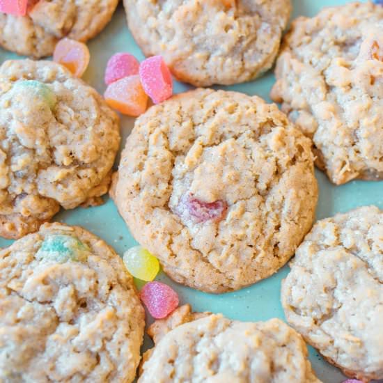Chewy Oatmeal Gumdrop Cookies - Recipe photo by simplytaralynn