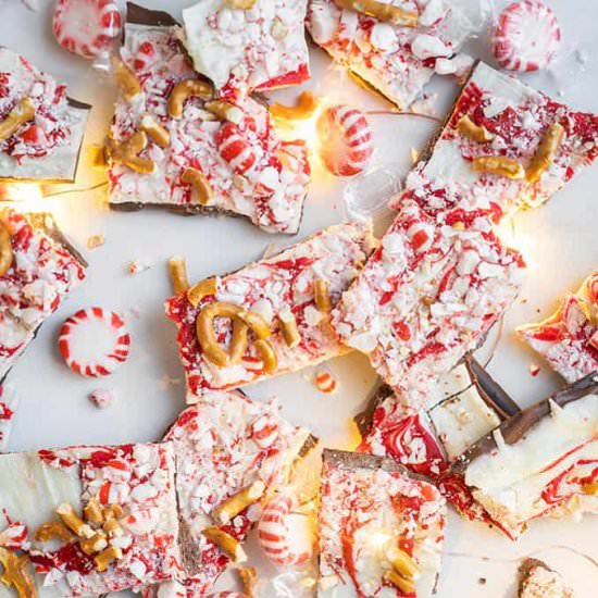 Peppermint Bark - Recipe photo by TheSaltyMarshmallow