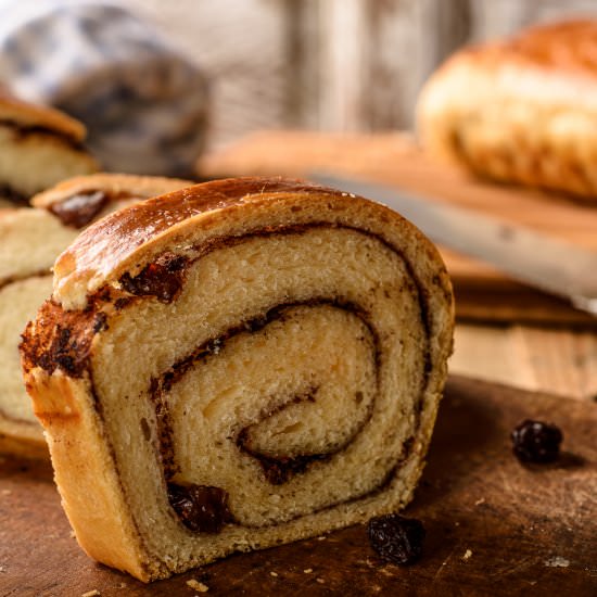Cinnamon Swirl Bread Recipe - Recipe photo by suncakemom