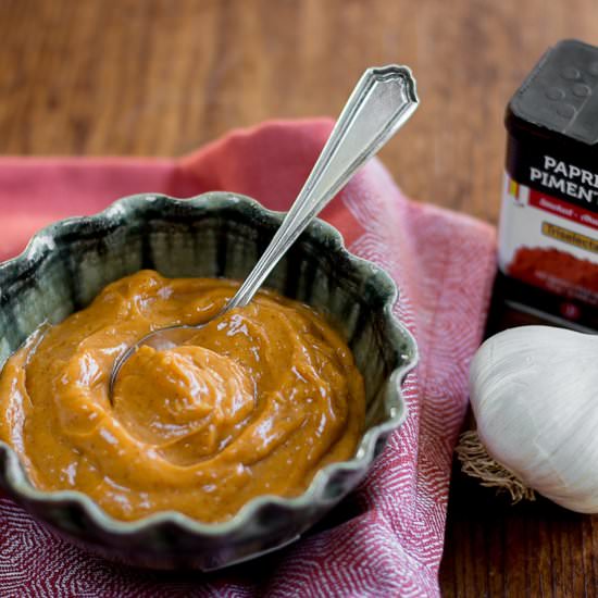 Karen’s Smoked Paprika Aioli - Recipe photo by a zest for life