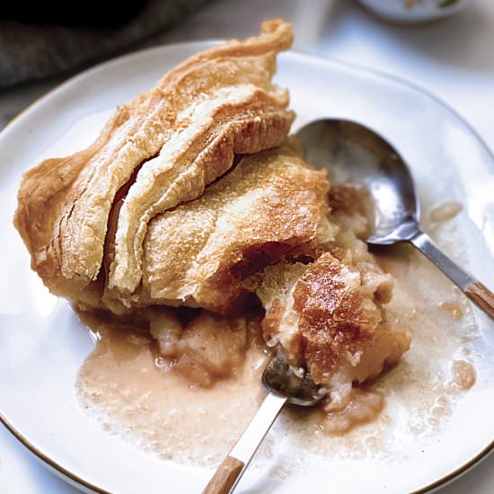 Easy Puff Pastry Apple Pie - Recipe photo by The Greek Foodie