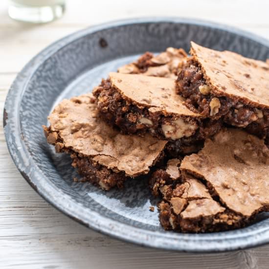 Brown Sugar Walnut Bars - Recipe photo by TheFrayedApron