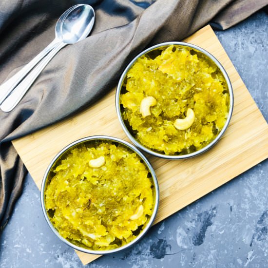 Ash gourd halwa - Recipe photo by spicytamarind