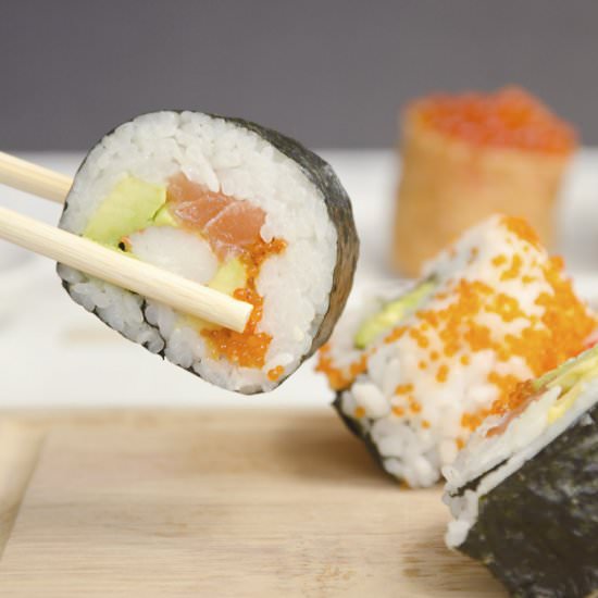 Home-made Sushi Rolls - Recipe photo by Hungry PeePor