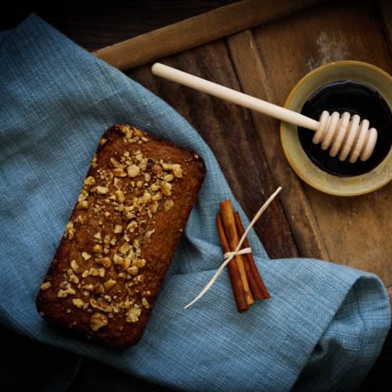 Banana Walnut Bread-Gluten Free - Recipe photo by hungerforspice