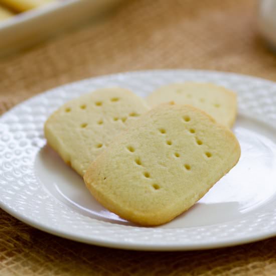Shortbread cookies - Recipe photo by mecooks.com