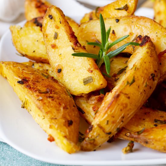 Potato wedges - Recipe photo by mecooks.com