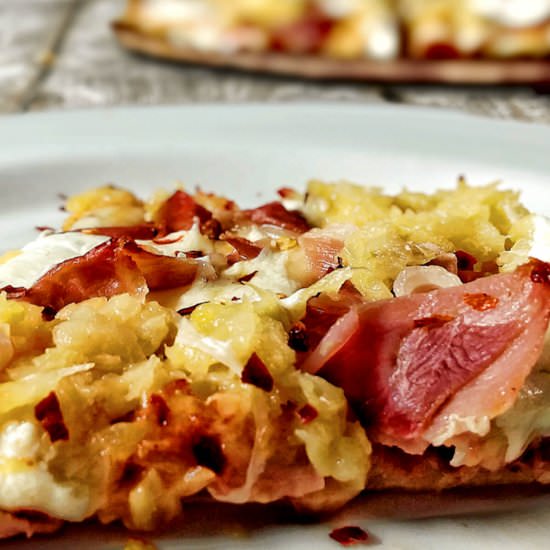 Gourmet Hawaiian Pizza - Recipe photo by Anonymous Chef