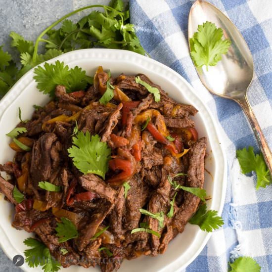 Dutch Oven Carne Asada – Paleo - Recipe photo by a meal in mind