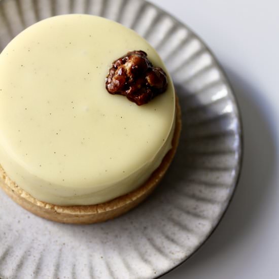 Vanilla Praline Tart - Recipe photo by wildreverie_byamanda