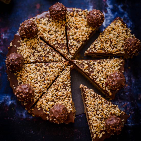 Nutella Cheesecake - Recipe photo by tiffinandteaofficial