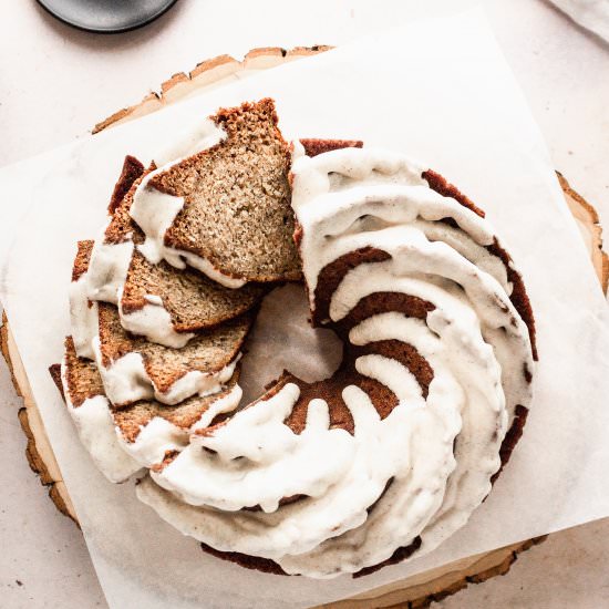 Banana Bread Bundt Cake - Recipe photo by bake and bacon