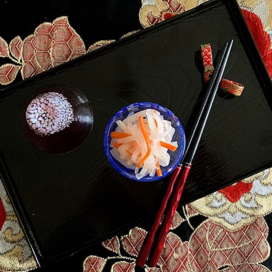 Carrot and Daikon Sweet Pickles - Recipe photo by Homemade Japanese Food