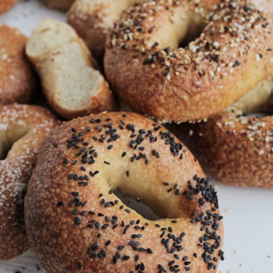 Overnight Bagels - Recipe photo by homebodyeats