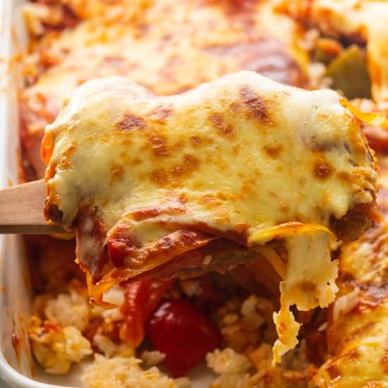 Baked Pork Chop Rice - Recipe photo by WokandKin