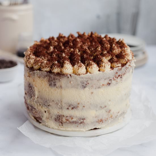 Tiramisu Layer Cake - Recipe photo by alpineella