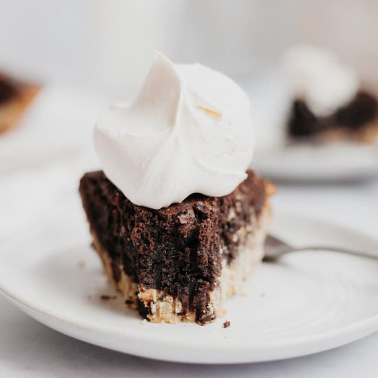 Brownie Pie - Recipe photo by alpineella